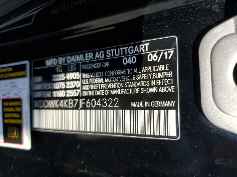 Продажа на аукционе авто 2018 Mercedes-benz C, vin: WDDWK4KB7JF604322, номер лота: 69505996
