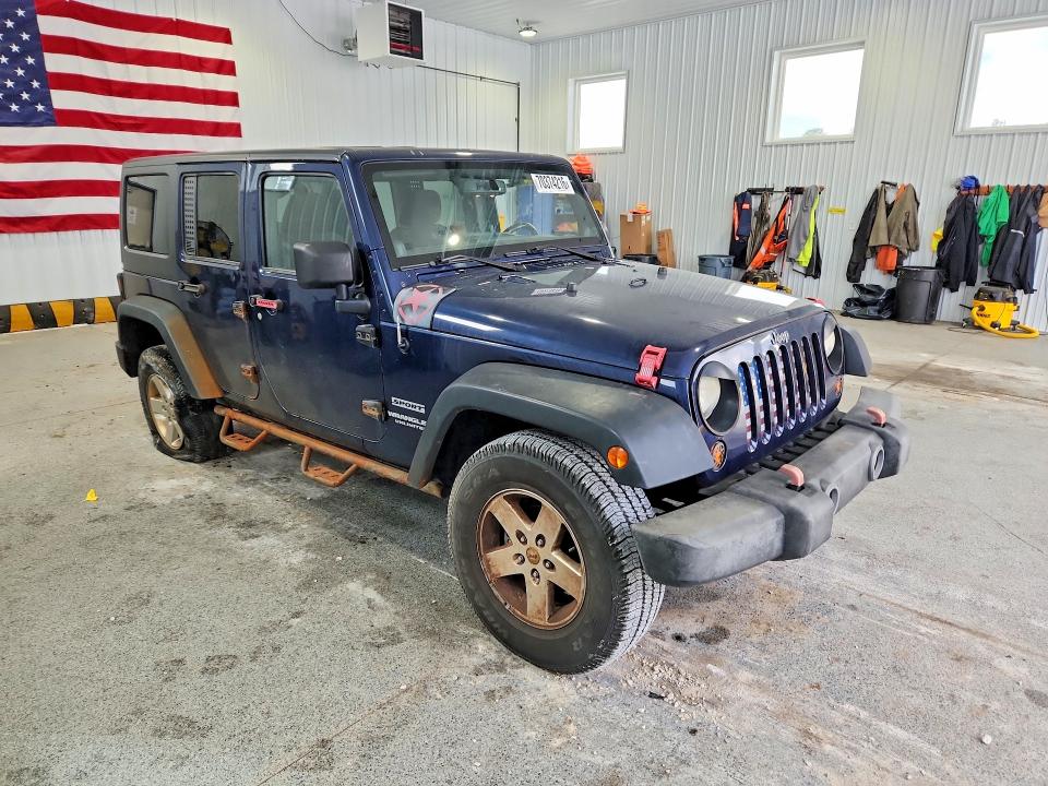 2013 Jeep Wrangler Unlimited მანქანა იყიდება აუქციონზე, vin: 1C4BJWDG8DL537896, აუქციონის ნომერი: 70374216