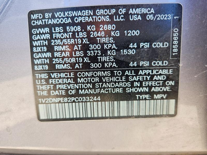 Aukcja sprzedaży 2023 Volkswagen Id.4, vin: 1V2DNPE82PC033244, numer aukcji: 67922926