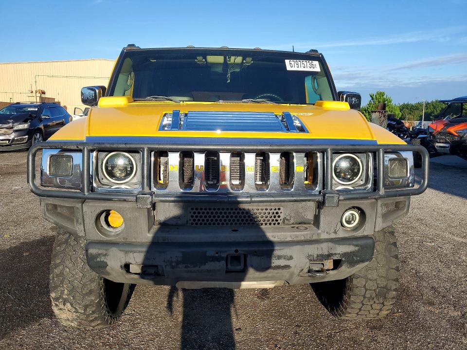 2004 Hummer H2 მანქანა იყიდება აუქციონზე, vin: 5GRGN23U44H103065, აუქციონის ნომერი: 67975736