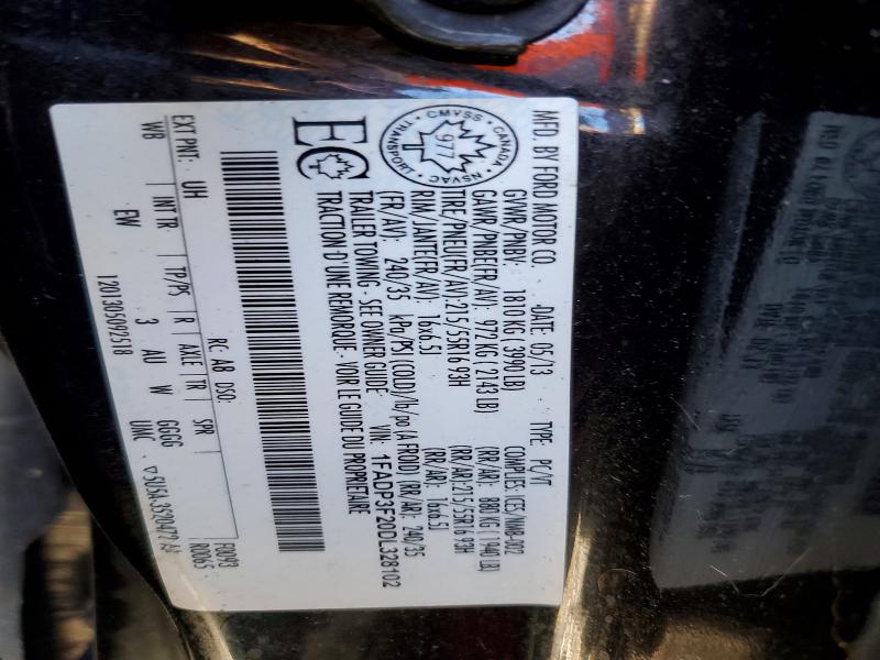 68879746 :رقم المزاد ، 1FADP3F20DL328102 vin ، 2013 Ford Focus مزاد بيع