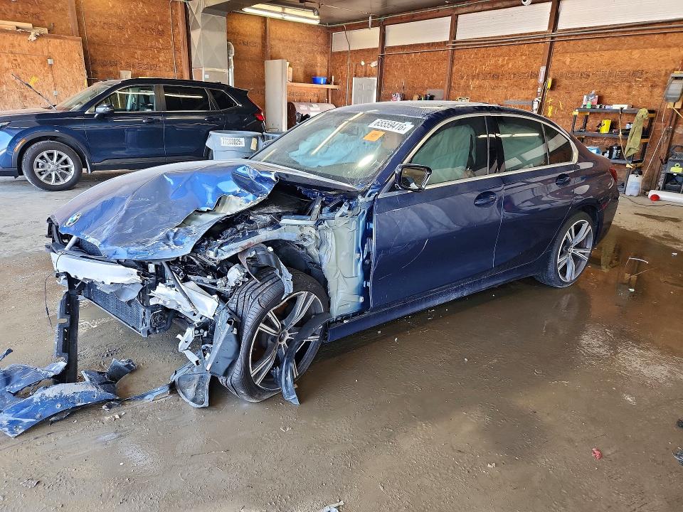65559416 :رقم المزاد ، 3MW5R1J0XN8C66037 vin ، 2022 Bmw 330i مزاد بيع