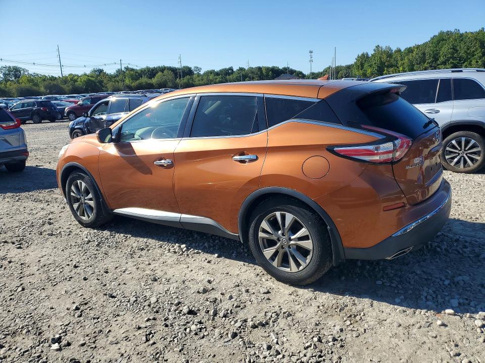 2015 Nissan Murano მანქანა იყიდება აუქციონზე, vin: 5N1AZ2MH8FN266363, აუქციონის ნომერი: 69249376