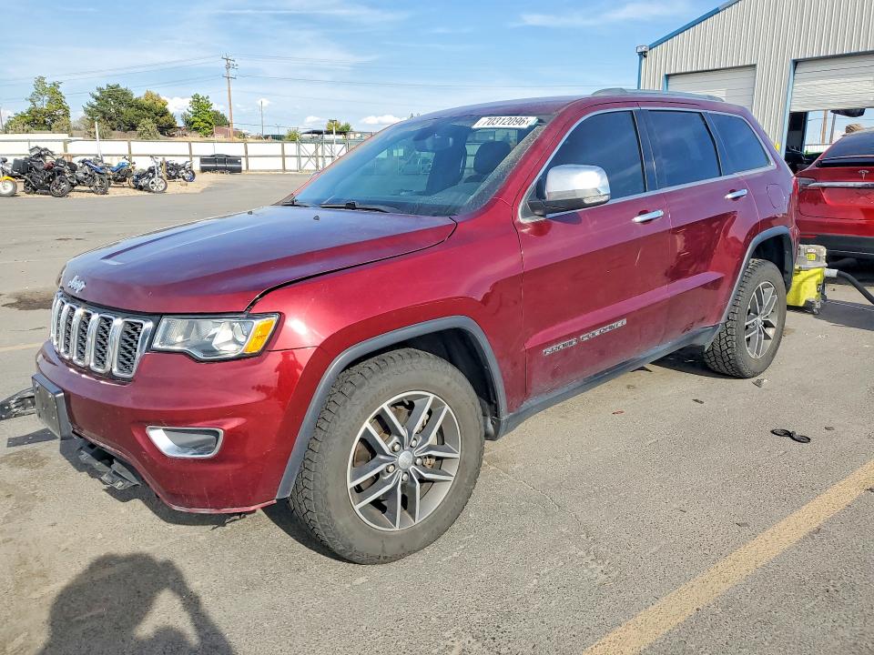 2018 Jeep Grand Cherokee მანქანა იყიდება აუქციონზე, vin: 1C4RJFBG8JC509934, აუქციონის ნომერი: 70312096