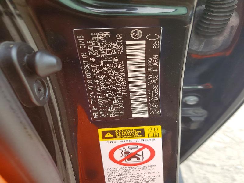 Продаж на аукціоні авто 2015 Lexus Es, vin: JTHBK1GG5F2182334, номер лоту: 69534106