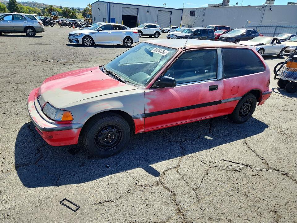 1991 Honda Civic მანქანა იყიდება აუქციონზე, vin: 2HGED6359MH585961, აუქციონის ნომერი: 68242636