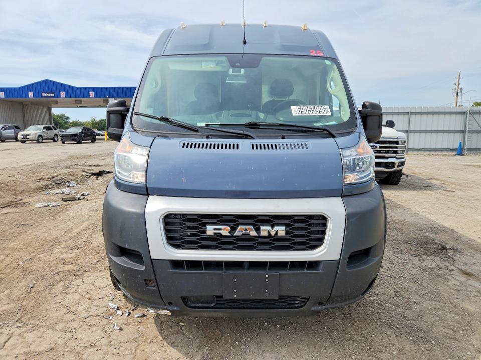 2021 Ram Promaster 3500 მანქანა იყიდება აუქციონზე, vin: 3C6MRVJG3ME580476, აუქციონის ნომერი: 69055996