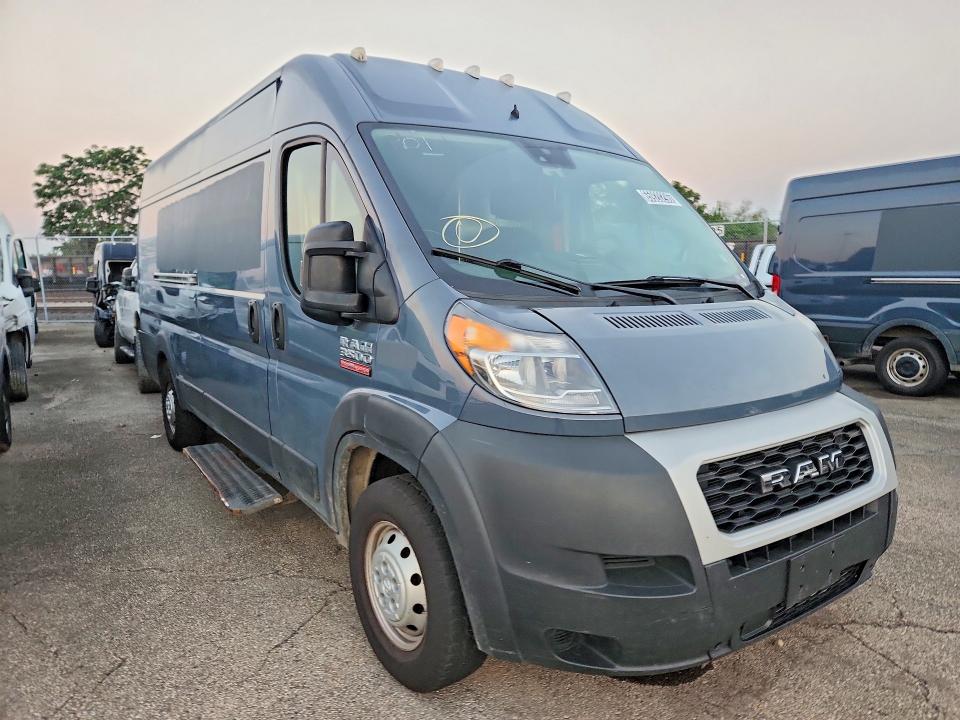 Продаж на аукціоні авто 2021 Ram Promaster 3500, vin: 3C6MRVJG0ME535463, номер лоту: 65920296