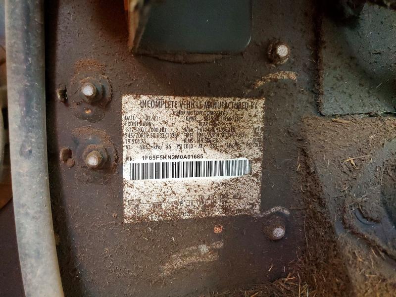 Aukcja sprzedaży 2021 Ford F59, vin: 1F65F5KN2M0A01685, numer aukcji: 65391926