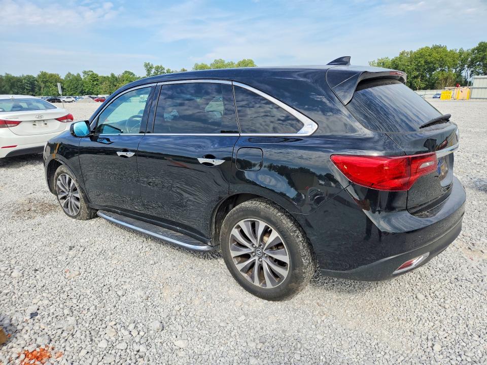 67394986 :رقم المزاد ، 5FRYD4H47GB049292 vin ، 2016 Acura Mdx مزاد بيع