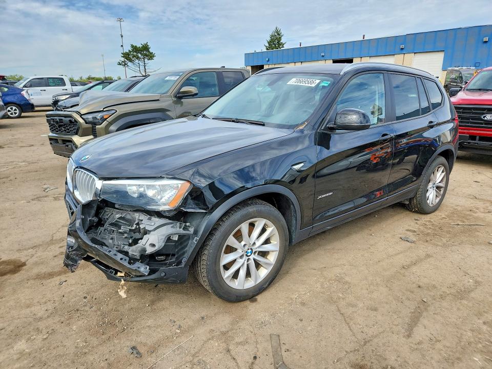 Auction sale of the 2016 Bmw X3, vin: 5UXWX9C5XG0D74113, lot number: 70669586