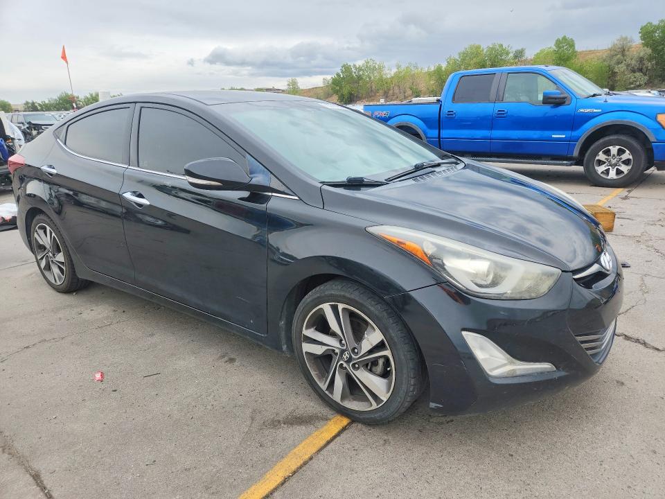 2014 Hyundai Elantra მანქანა იყიდება აუქციონზე, vin: 5NPDH4AE9EH544597, აუქციონის ნომერი: 70078756