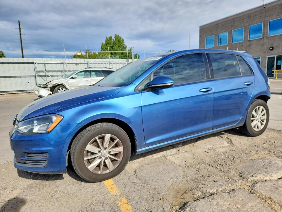 2015 Volkswagen Golf მანქანა იყიდება აუქციონზე, vin: 3VW217AU3FM052967, აუქციონის ნომერი: 68650096