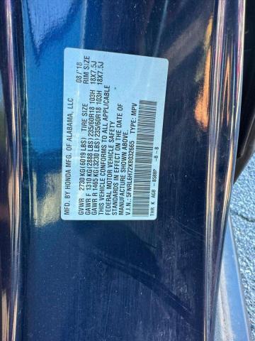 70496706 :رقم المزاد ، 5FNRL6H72KB032665 vin ، 2019 Honda Odyssey مزاد بيع