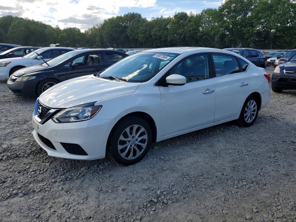 2017 Nissan Sentra მანქანა იყიდება აუქციონზე, vin: 3N1AB7APXHL651656, აუქციონის ნომერი: 69057006