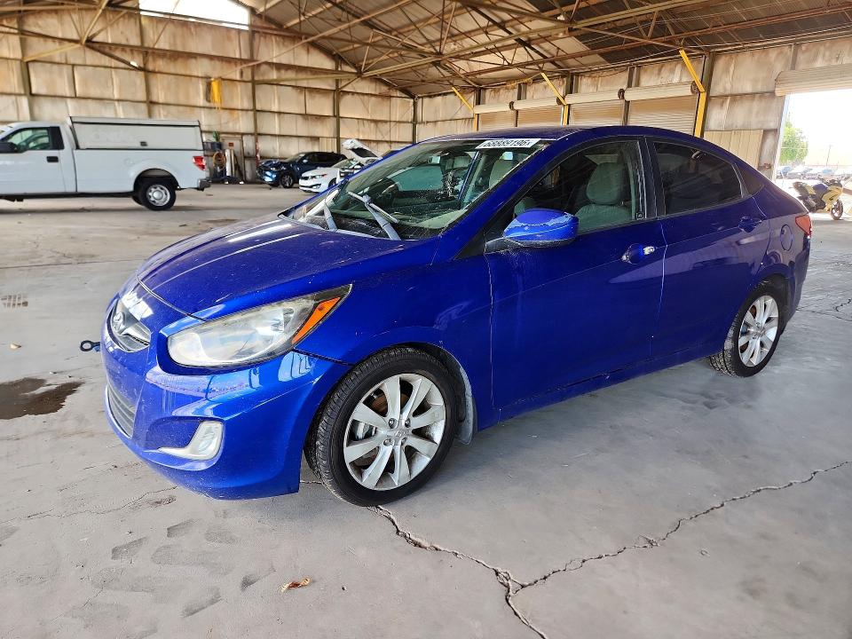68889196 :رقم المزاد ، KMHCU4AE7DU377549 vin ، 2013 Hyundai Accent مزاد بيع