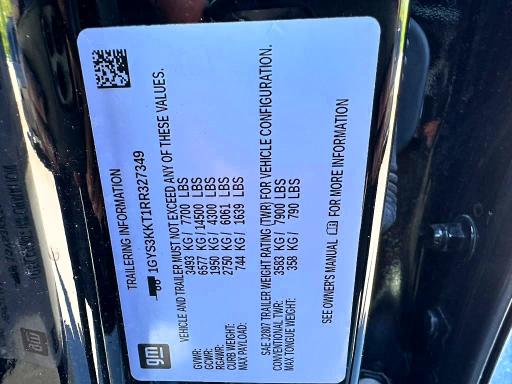 Продажа на аукционе авто 2024 Cadillac Escalade, vin: 1GYS3KKT1RR327349, номер лота: 64795066