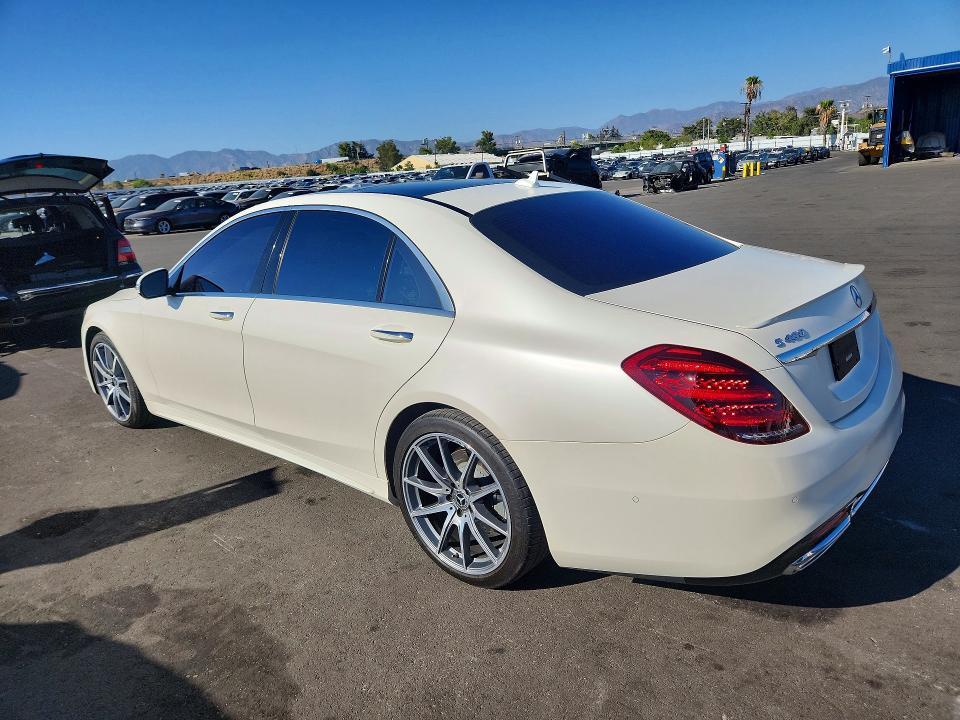 69612876 :رقم المزاد ، WDDUG6GBXKA491154 vin ، 2019 Mercedes-benz S مزاد بيع