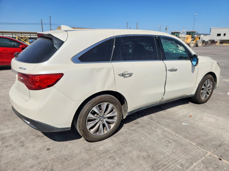 2016 Acura Mdx მანქანა იყიდება აუქციონზე, vin: 5FRYD3H49GB020192, აუქციონის ნომერი: 69035106