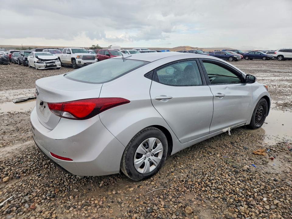 2016 Hyundai Elantra მანქანა იყიდება აუქციონზე, vin: 5NPDH4AE3GH702158, აუქციონის ნომერი: 70840556
