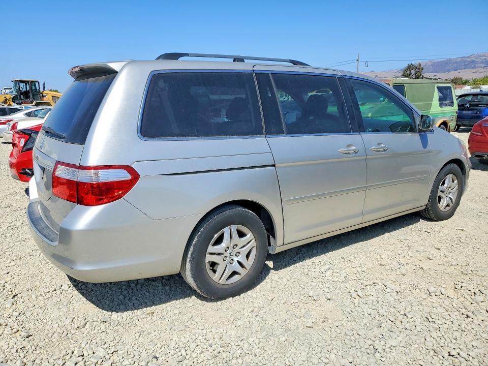 2007 Honda Odyssey მანქანა იყიდება აუქციონზე, vin: 5FNRL387X7B128159, აუქციონის ნომერი: 69387146