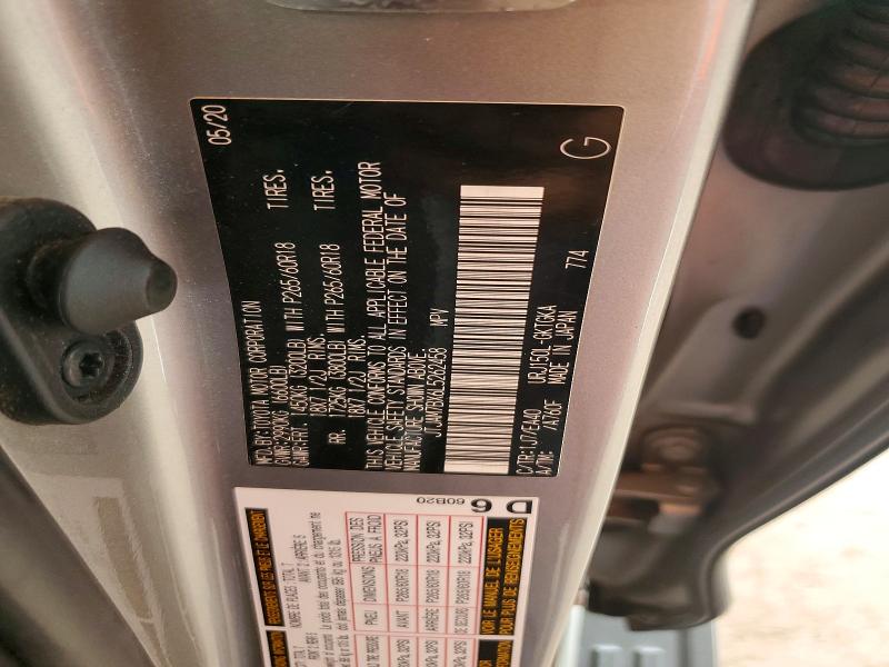 Aukcja sprzedaży 2020 Lexus Gx, vin: JTJAM7BX6L5262458, numer aukcji: 68990276
