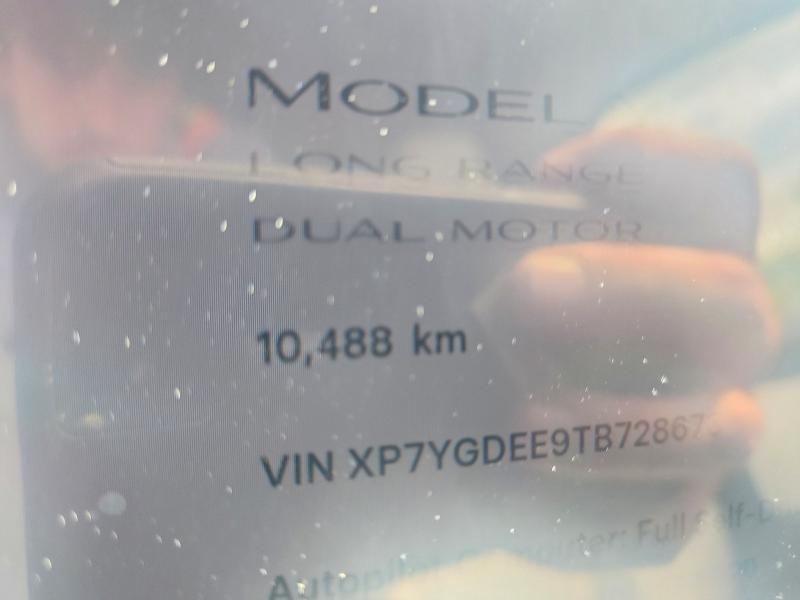 2026 Tesla Model Y მანქანა იყიდება აუქციონზე, vin: XP7YGDEE9TB728673, აუქციონის ნომერი: 58408896
