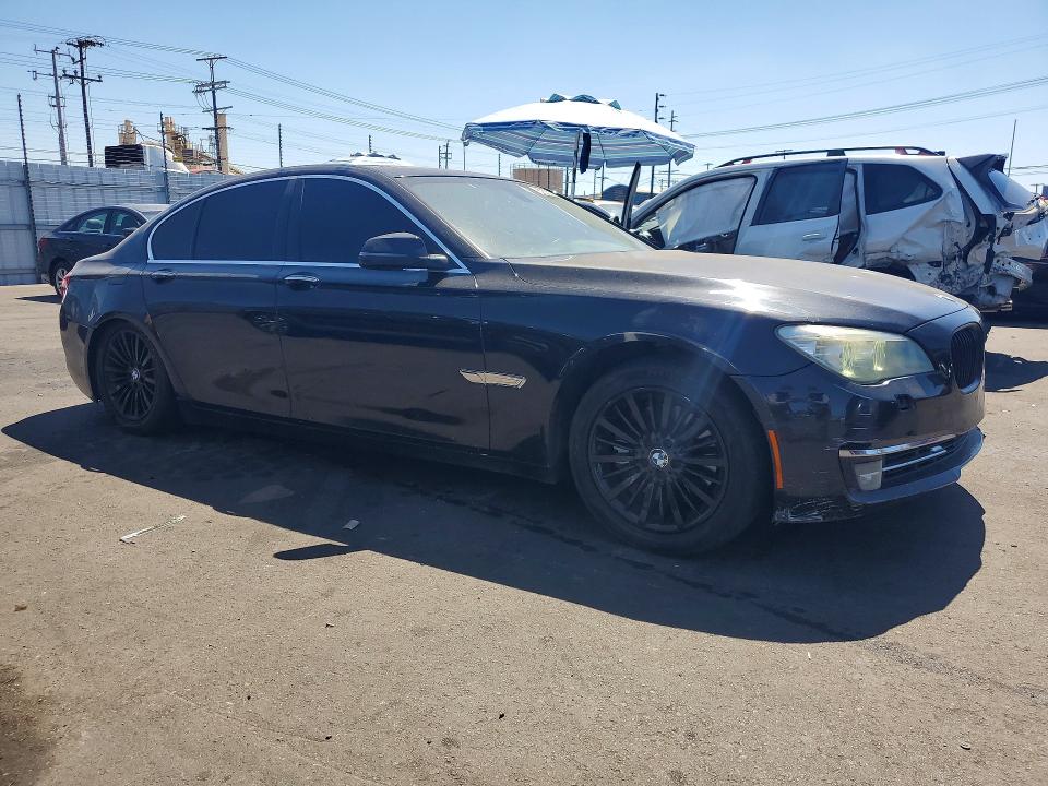 2013 Bmw 740 მანქანა იყიდება აუქციონზე, vin: WBAYA6C53DD143403, აუქციონის ნომერი: 67572786