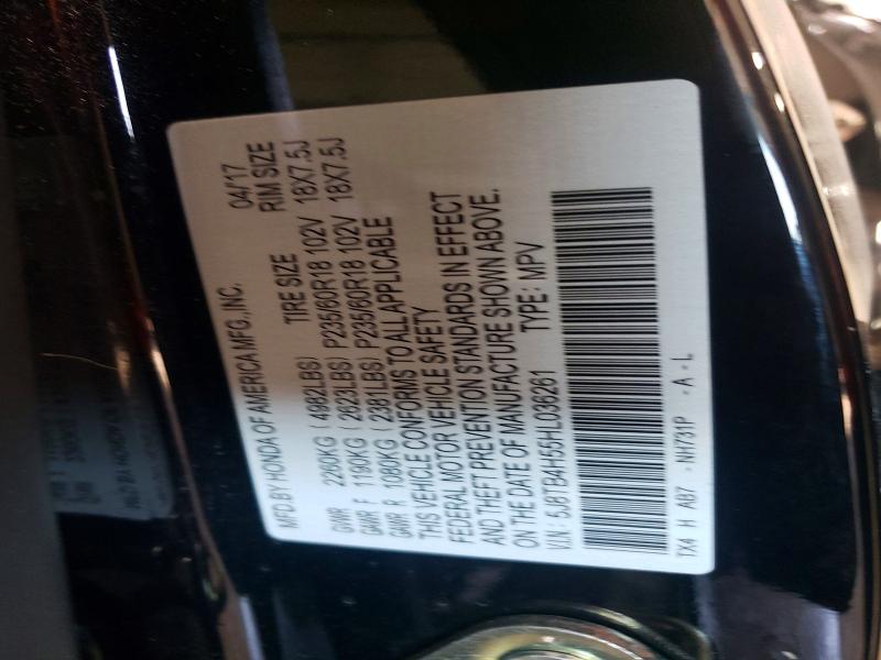 Aukcja sprzedaży 2017 Acura Rdx, vin: 5J8TB4H55HL036261, numer aukcji: 68756076