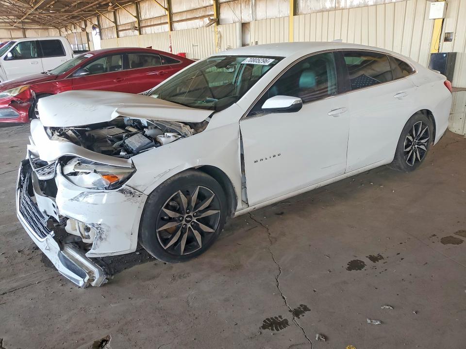 70805296 :رقم المزاد ، 1G1ZE5ST2HF244523 vin ، 2017 Chevrolet Malibu مزاد بيع