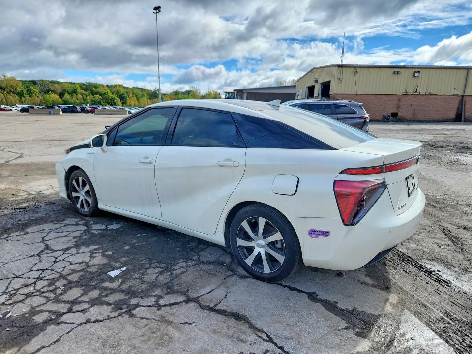 70831276 :رقم المزاد ، JTDBVRBD9KA006312 vin ، 2019 Toyota Mirai مزاد بيع