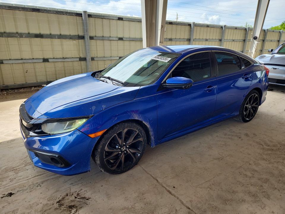Продажа на аукционе авто 2019 Honda Civic, vin: 19XFC2F89KE005640, номер лота: 68838556
