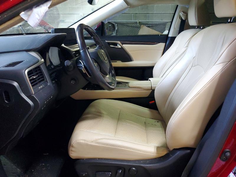 70174316 :رقم المزاد ، 2T2JGMDA0NC080287 vin ، 2022 Lexus Rx مزاد بيع