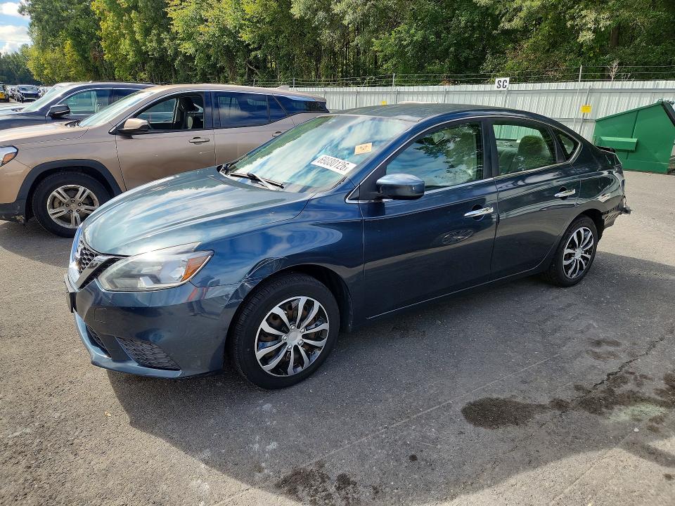 2016 Nissan Sentra მანქანა იყიდება აუქციონზე, vin: 3N1AB7AP7GY231080, აუქციონის ნომერი: 69880126