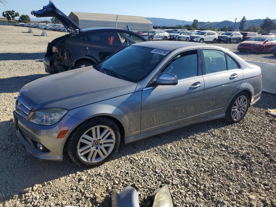 68580396 :رقم المزاد ، WDDGF54XX8F054261 vin ، 2008 Mercedes-benz C مزاد بيع