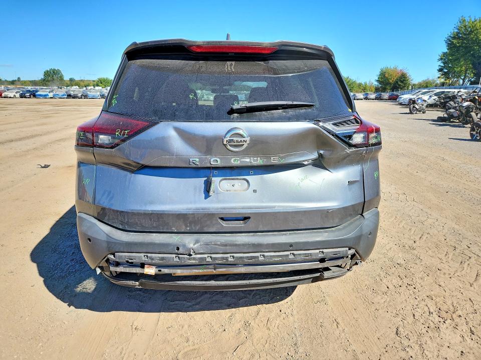 70160626 :رقم المزاد ، 5N1AT3AA2MC727452 vin ، 2021 Nissan Rogue مزاد بيع