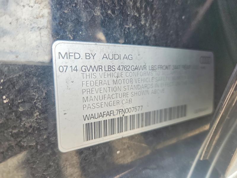 Aukcja sprzedaży 2015 Audi A4, vin: WAUAFAFL7FN007577, numer aukcji: 69724326