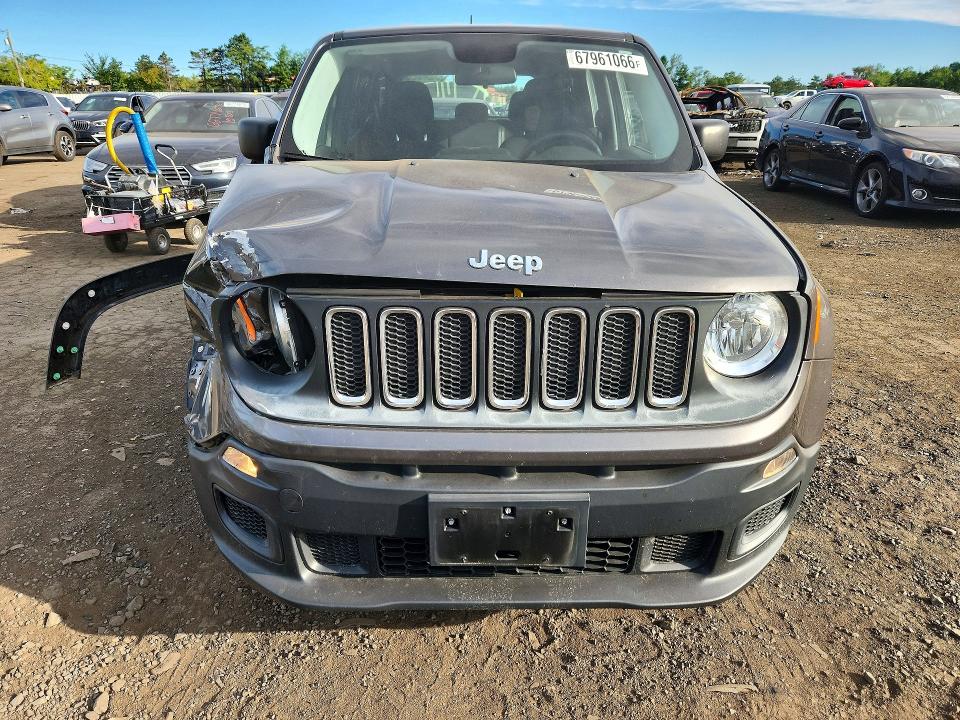 67961066 :رقم المزاد ، ZACCJBABXHPF44839 vin ، 2017 Jeep Renegade مزاد بيع