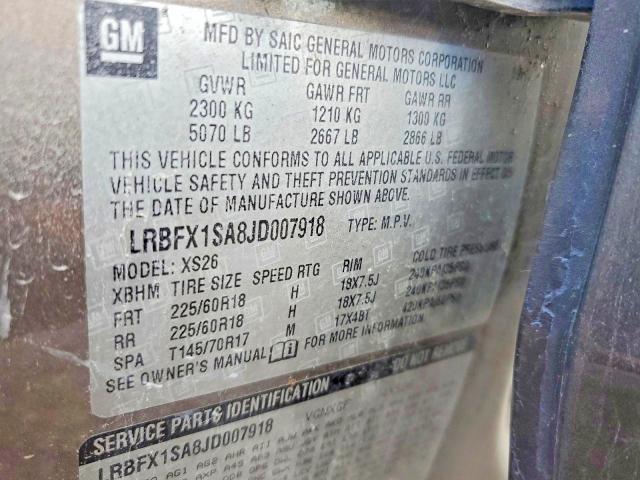 Продажа на аукционе авто 2018 Buick Envision, vin: LRBFX1SA8JD007918, номер лота: 71111336