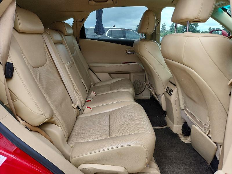 67237616 :رقم المزاد ، 2T2BK1BA5AC027504 vin ، 2010 Lexus Rx مزاد بيع