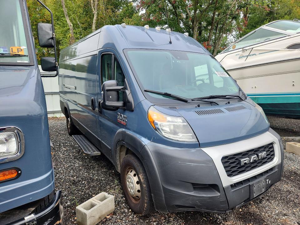 2021 Ram Promaster 3500 მანქანა იყიდება აუქციონზე, vin: 3C6MRVJG8ME535436, აუქციონის ნომერი: 69055266