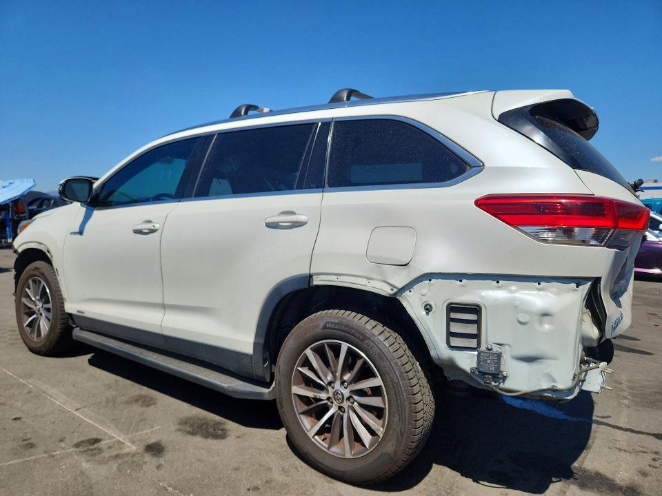 68633996 :رقم المزاد ، 5TDJGRFH9KS055029 vin ، 2019 Toyota Highlander Hybrid مزاد بيع
