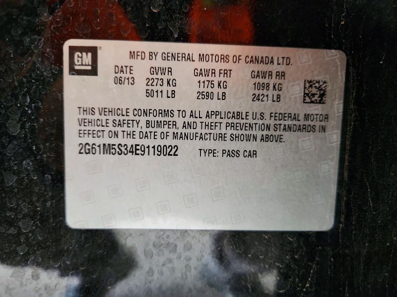 Aukcja sprzedaży 2014 Cadillac Xts, vin: 2G61M5S34E9119022        , numer aukcji: 69034856