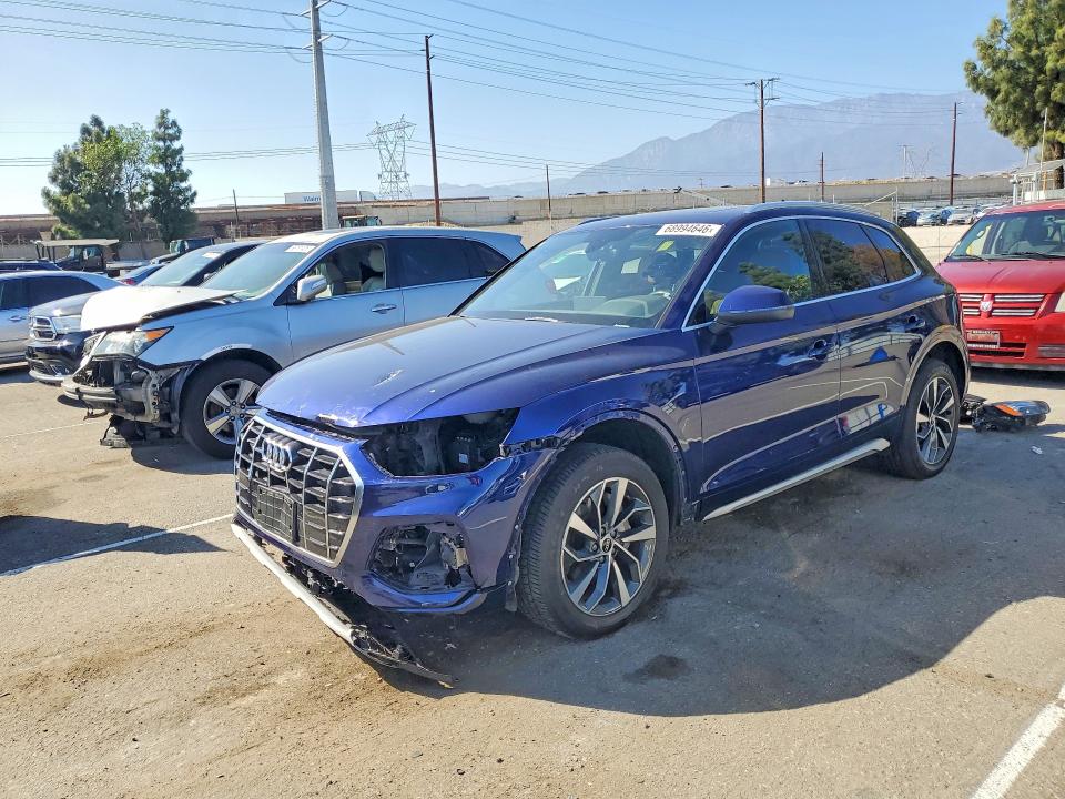 2021 Audi Q5 მანქანა იყიდება აუქციონზე, vin: WA1BAAFY4M2008518, აუქციონის ნომერი: 68994646