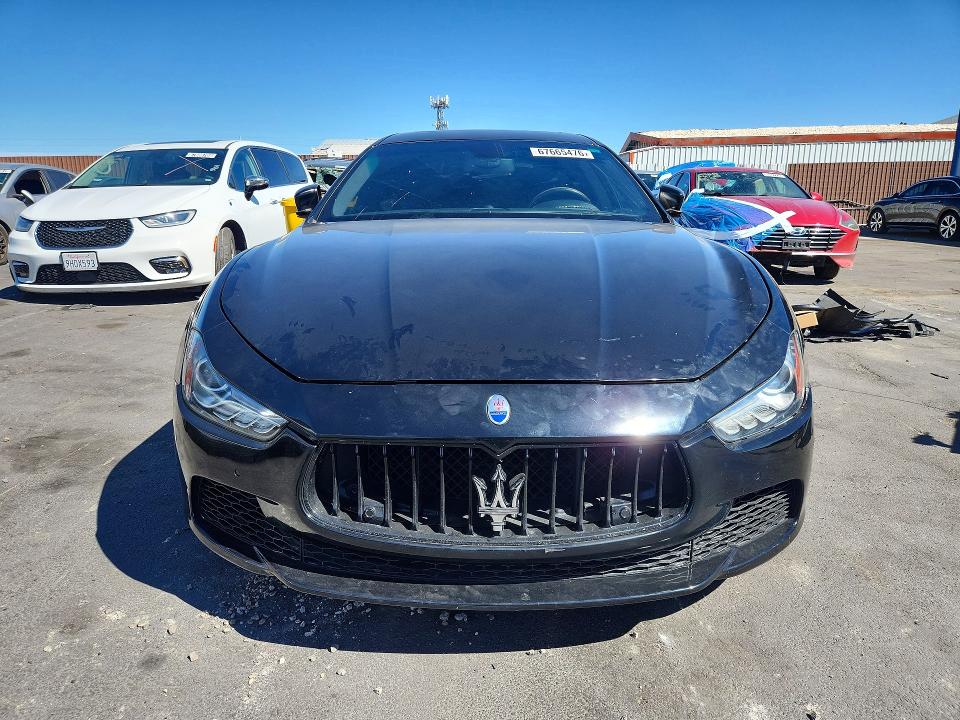 Продажа на аукционе авто 2015 Maserati Ghibli, vin: ZAM57RTA1F1149669, номер лота: 67665476