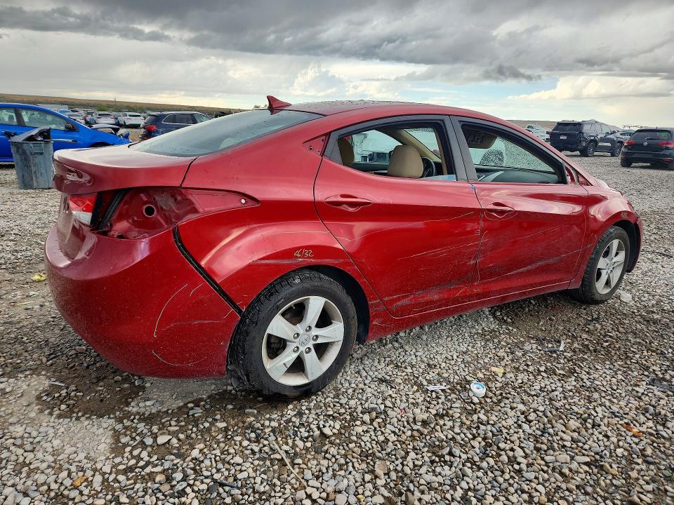 2012 Hyundai Elantra მანქანა იყიდება აუქციონზე, vin: KMHDH4AE7CU273053, აუქციონის ნომერი: 69600286