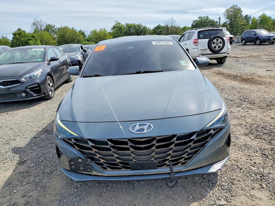 2021 Hyundai Elantra მანქანა იყიდება აუქციონზე, vin: KMHLN4AG7MU155656, აუქციონის ნომერი: 68031586
