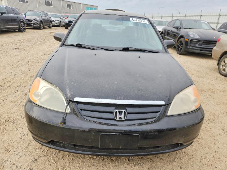 69490516 :رقم المزاد ، 2HGES16341H906058 vin ، 2001 Honda Civic مزاد بيع