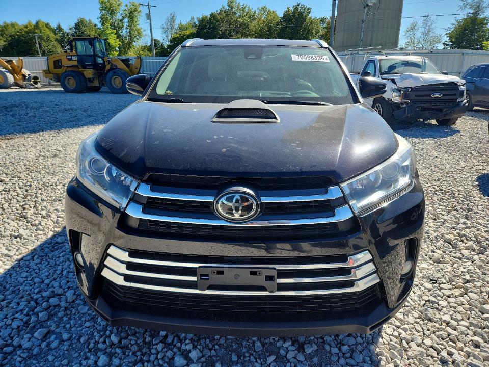 Aukcja sprzedaży 2017 Toyota Highlander, vin: 5TDDZRFH0HS470241, numer aukcji: 70598336