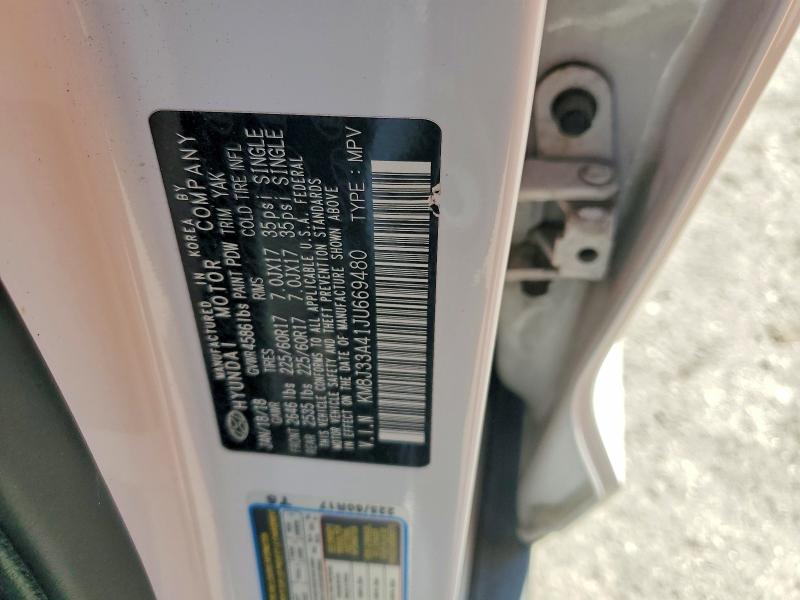 69512466 :رقم المزاد ، KM8J33A41JU669480 vin ، 2018 Hyundai Tucson مزاد بيع